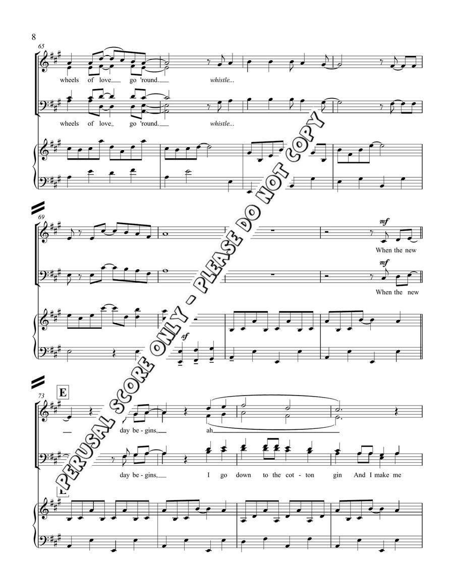 Cotton Jenny Cotton Jenny 4-Part scores gallery preview page 9