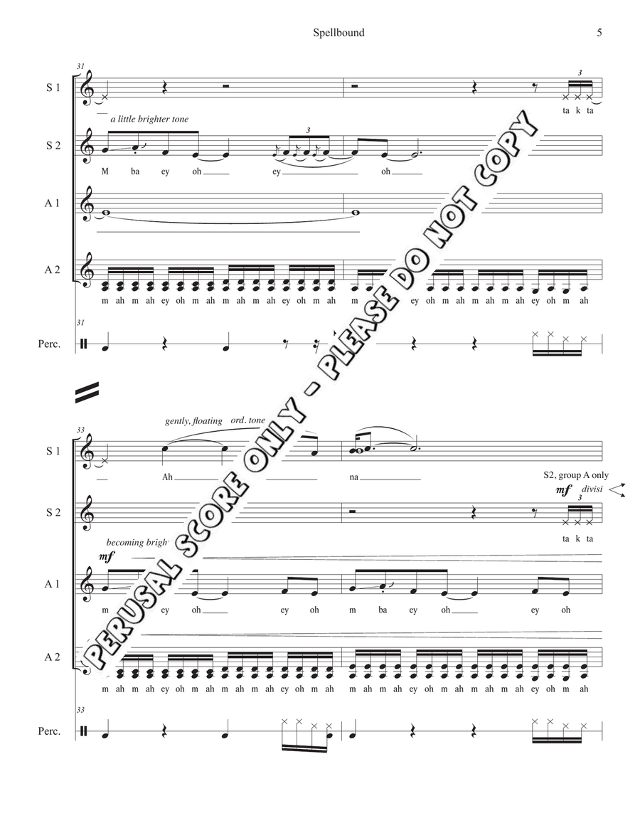 Spellbound Spellbound SSAA scores gallery preview page 5