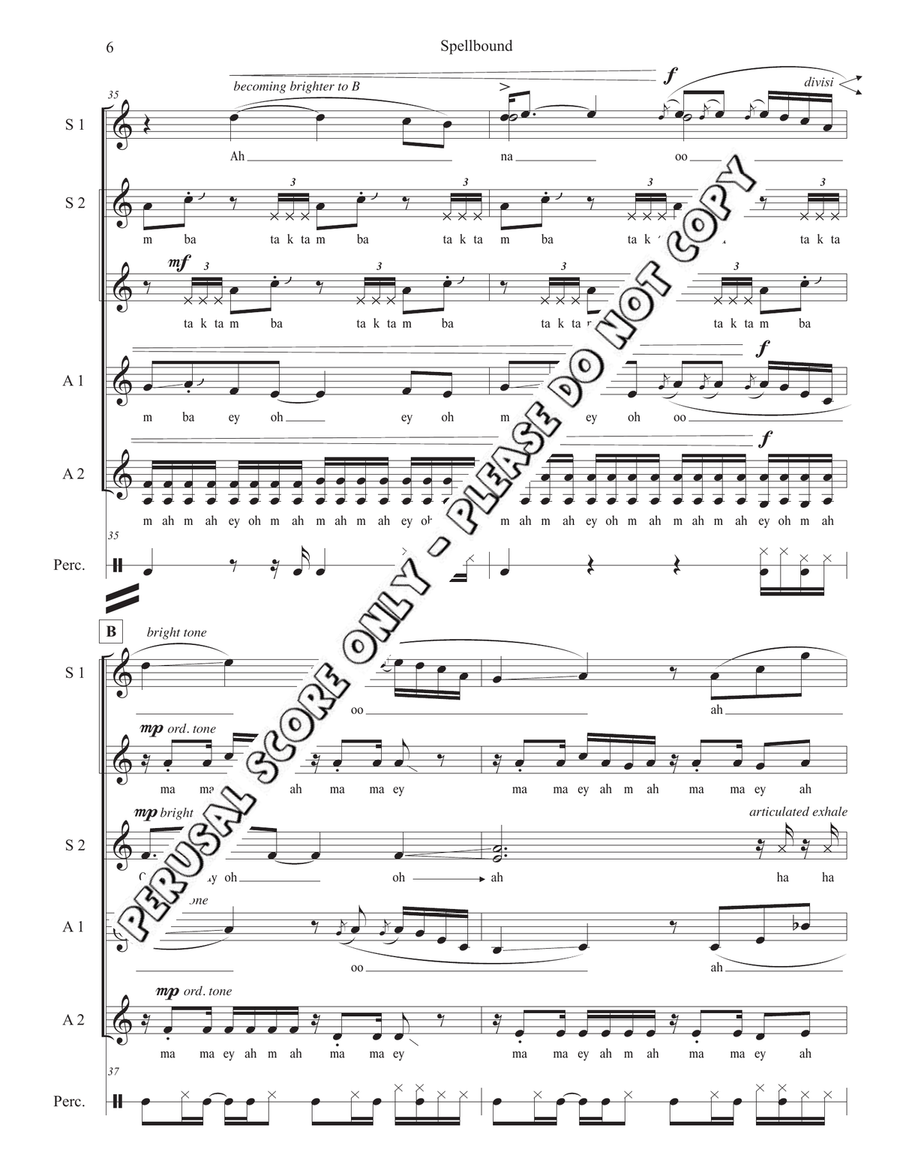 Spellbound Spellbound SSAA scores gallery preview page 6