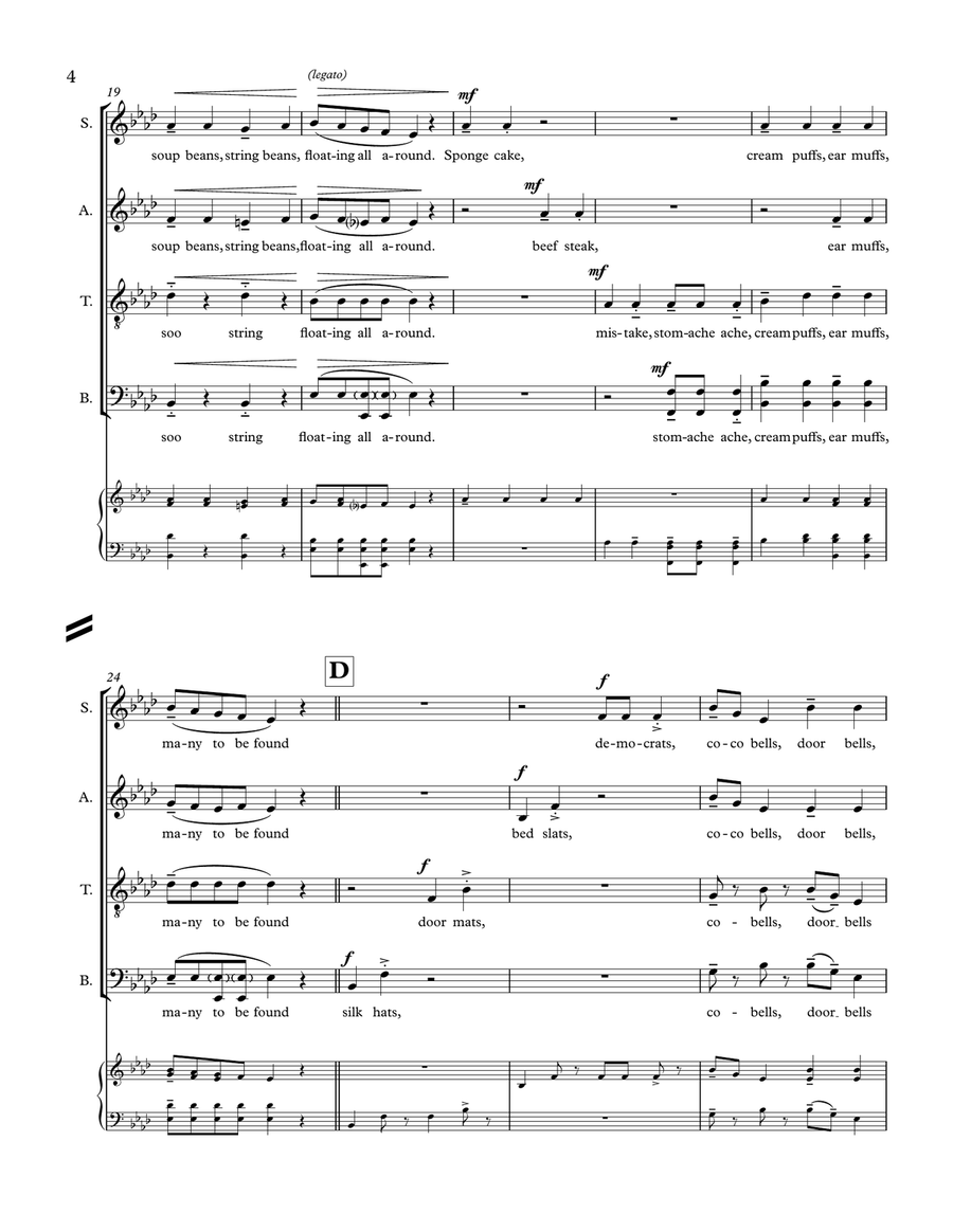 Good Fish Chowder (A Risky Encore) 4-Part scores gallery preview page 4