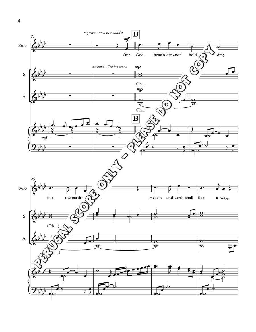 In The Bleak Midwinter In The Bleak Midwinter SSAA scores gallery preview page 4