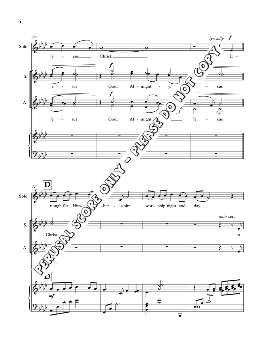 In The Bleak Midwinter In The Bleak Midwinter SSAA scores gallery preview page 6