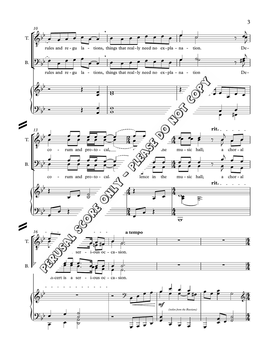 Incommunicado Incommunicado TTBB scores gallery preview page 3