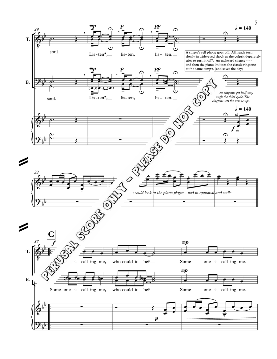 Incommunicado Incommunicado TTBB scores gallery preview page 5