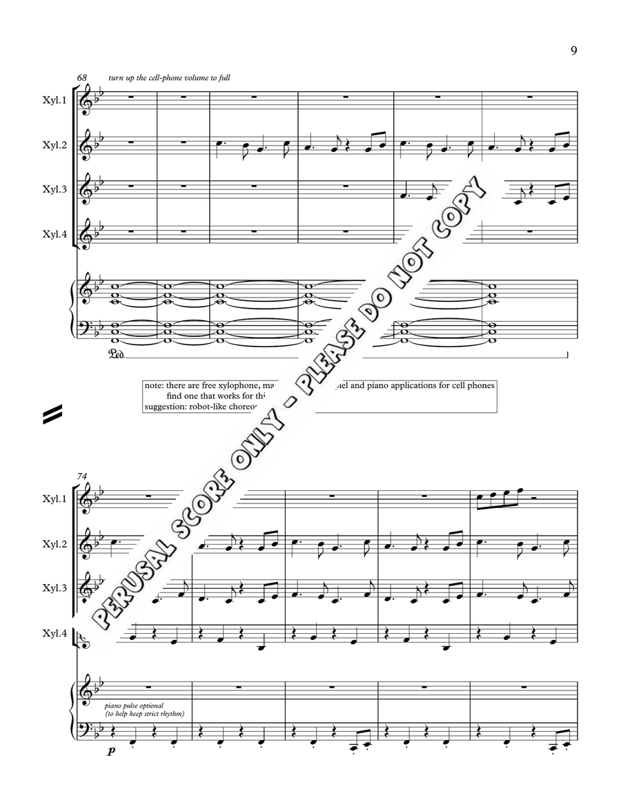 Incommunicado Incommunicado TTBB scores gallery preview page 9