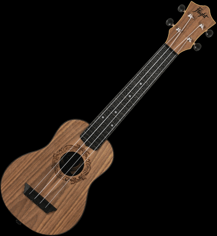 Salamander Soprano Ukulele with Concert Neck Soprano Ukulele scores gallery preview page 1