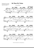 Be Thou My Vision - lever harp solo