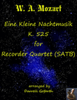 Eine Kleine Nachtmusik for Recorder Quartet mini preview