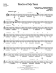 Tracks of My Tears (arr. Kirby Shaw) - Guitar