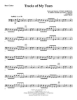 Tracks of My Tears (arr. Kirby Shaw) - Bass