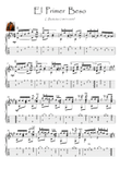 El Primer Beso guitar fingerstyle