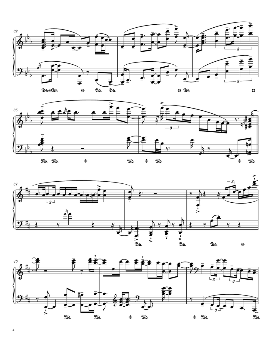 A Maiden's Prayer Piano Solo scores gallery preview page 4