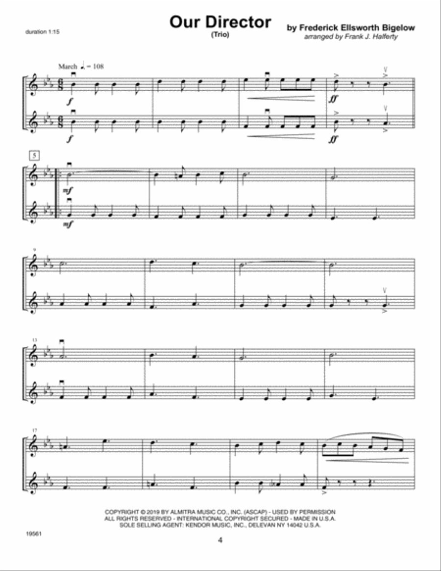 Classical Flexduets - Violin Violin scores gallery preview page 4