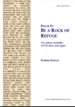 Psalm 31: Be a Rock of Refuge