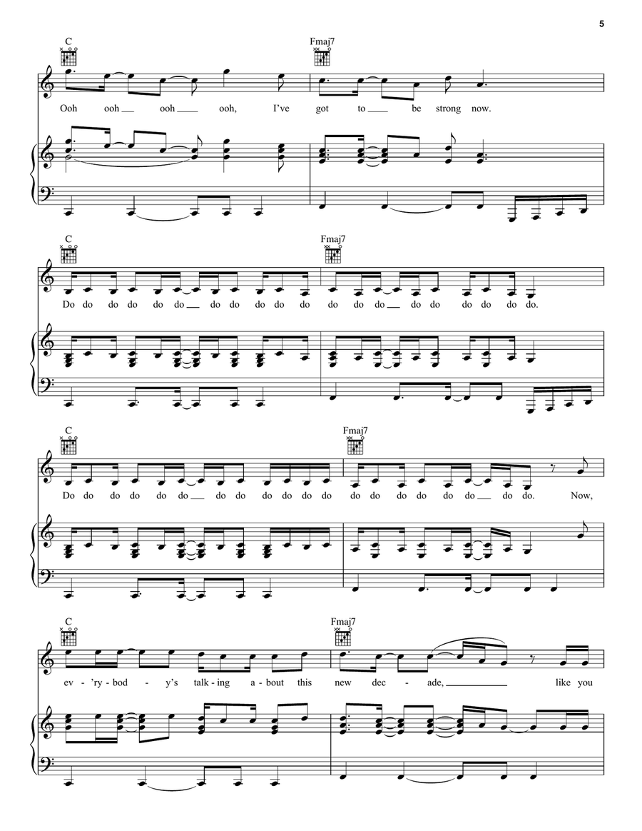 Waiting For That Day Waiting For That Day Piano, Vocal, Guitar scores gallery preview page 5