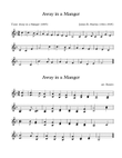 Away In A Manger (arr. Patrick Roulet)