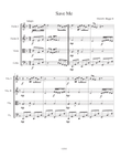 Quartet 3 Save Me - Easy String Quartet