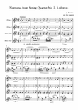 A. Borodin, Notturno from String Quartet No. 2, 3.rd mov.
