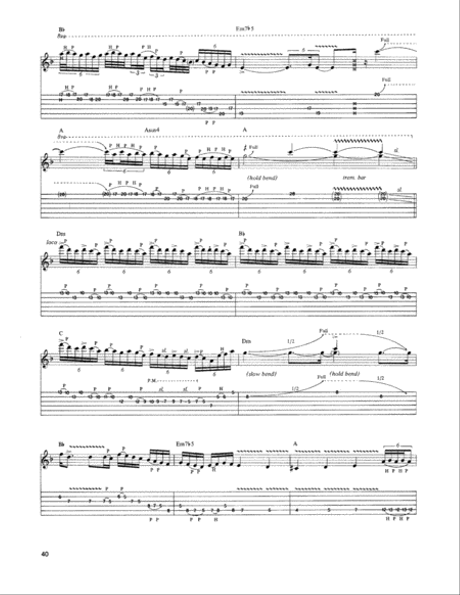 Mr. Crowley Electric Guitar scores gallery preview page 5