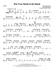 Put Your Hand In The Hand (arr. Kirby Shaw) - Drums
