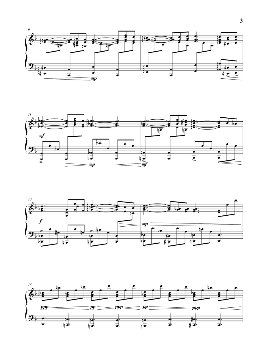 Lacrimosa for Piano Solo (from Requiem in D Minor, K. 626) Piano Method scores gallery preview page 4