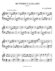 BUTTERFLY LULLABY PIANO SOLO