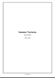 Summer Nocturne