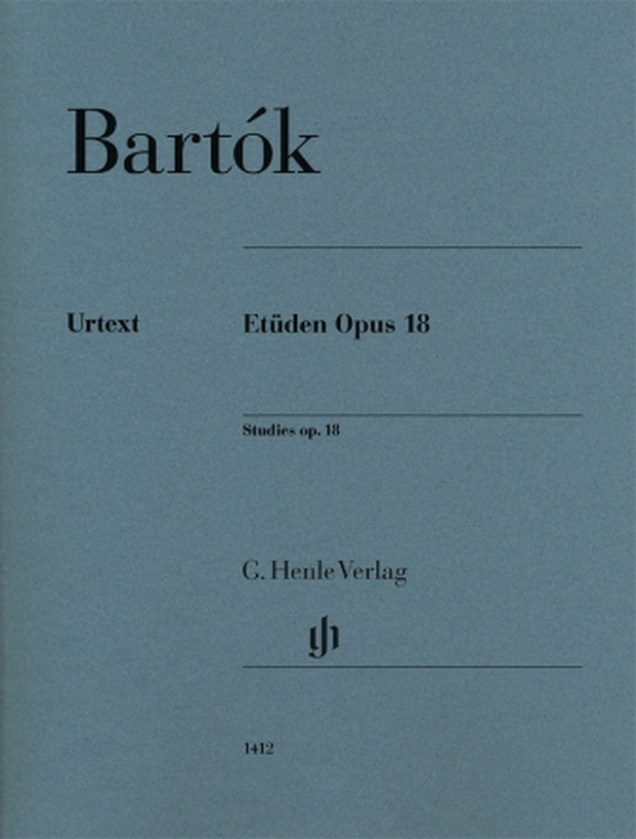 Etudes Op. 18 by Bela Bartok Piano Method - Sheet Music page 2