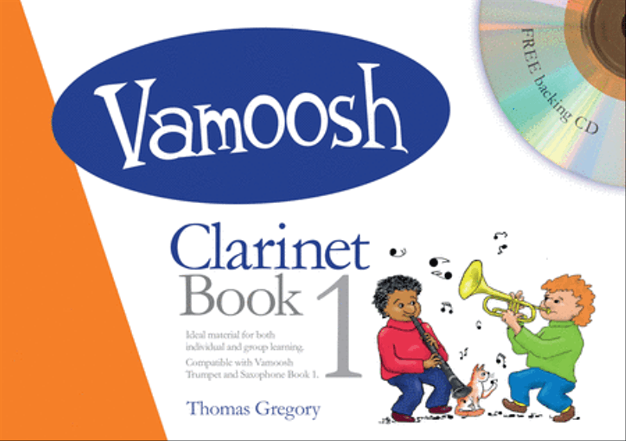 Vamoosh Clarinet Book 1 - Book/cd Clarinet scores gallery preview page 1