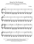 Hymn For The Weekend