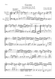 J S Bach Gavotte BWV 808 Woodwind Duo