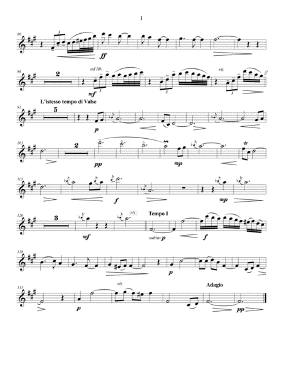 Concerto for Oboe Piano scores gallery preview page 4