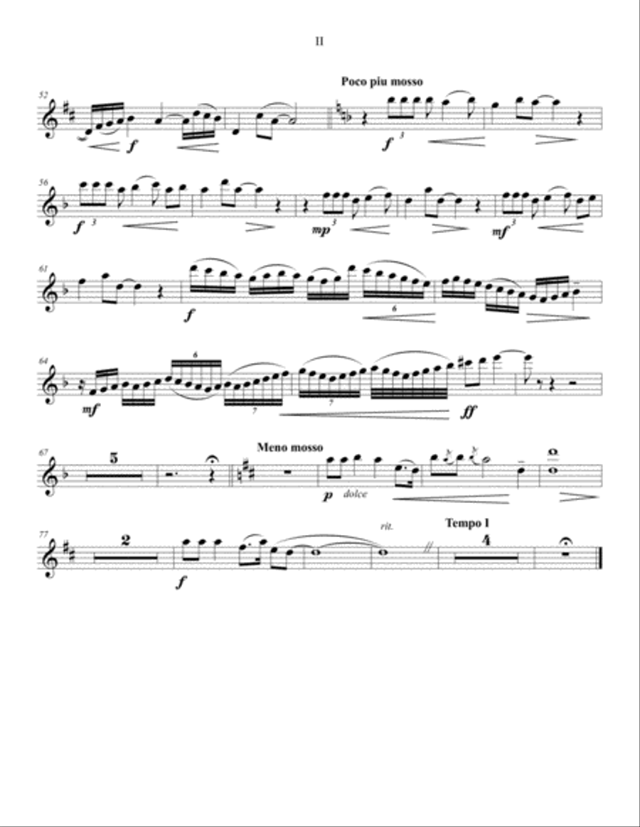 Concerto for Oboe Piano scores gallery preview page 6