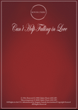 Can't Help Falling In Love