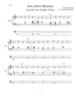 Jesu Dulcis Memoria - Alternate Harmonization
