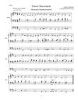 Sweet Sacrament - Jesus My Lord - Alternate Harmonization