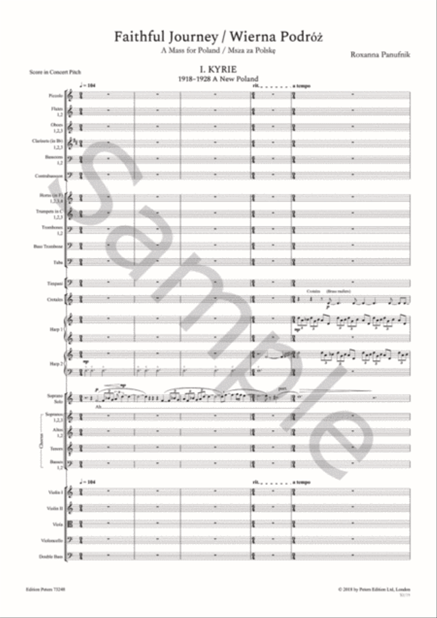Faithful Journey Choir scores gallery preview page 4