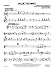 Mack The Knife (arr. Rick Stitzel) - Tenor Sax 1
