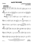 Mack The Knife (arr. Rick Stitzel) - Trombone 3