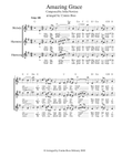 Amazing Grace - vocal trio A Cappella Key of G - upper range