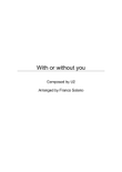 With Or Without You