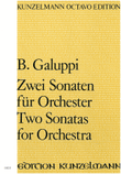 2 Sonatas for orchestra