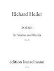 Poème for violin and piano