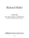 5 pieces for alto saxophone