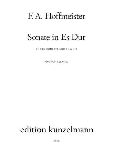 Sonata for clarinet