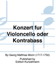 Concerto for cello or double bass