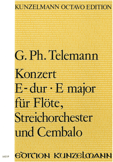 Concerto for flute in E major
