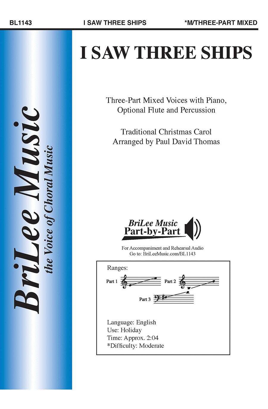I Saw Three Ships I Saw Three Ships Choir scores gallery preview page 1