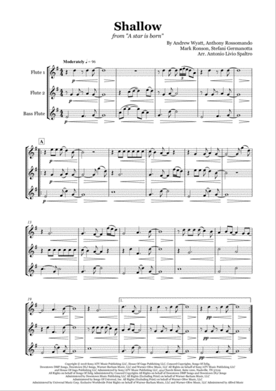 Shallow Woodwind Ensemble scores gallery preview page 2