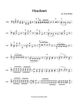 Hoedown for Solo Cello